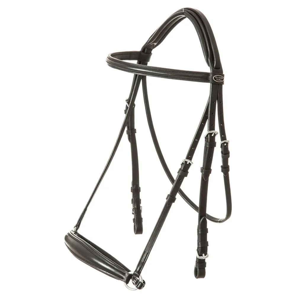Acero Inoxidable Premium Cabezada Ecoline, muserola caída Carbón P