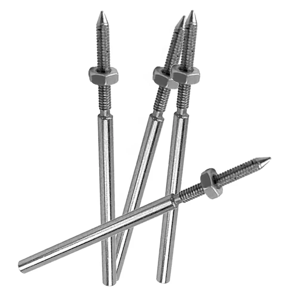 Pomo de Aluminio Fundido Mandrel espiral de laboratorio: pulido de cilindro de goma