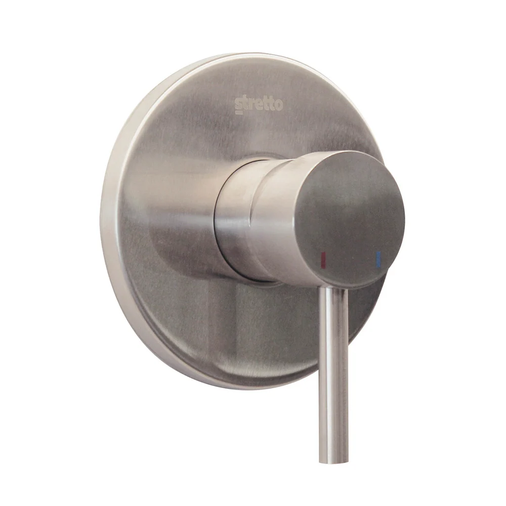 Profesional con Certificación Monomando Ducha Empotrado Fiorenzo Inox Satinado