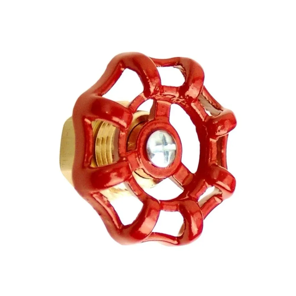 Acero Inoxidable Premium Bouton de meuble en laiton - Volant Rouge