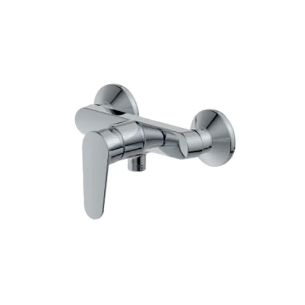 Industrial de Alta Resistencia Mezclador monomando externo para ducha RubiFlux serie Ampra - Cromo