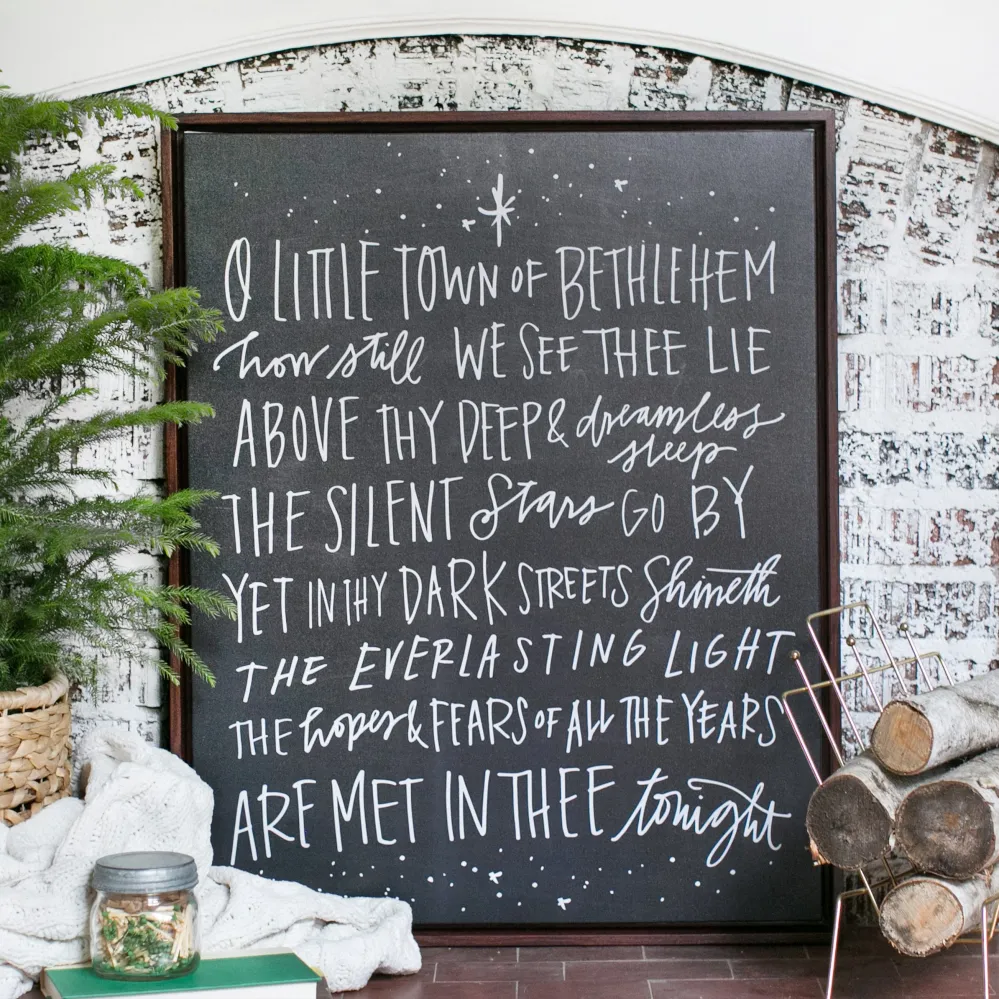 O Little Town Bethlehem | Pomegranate | Lona