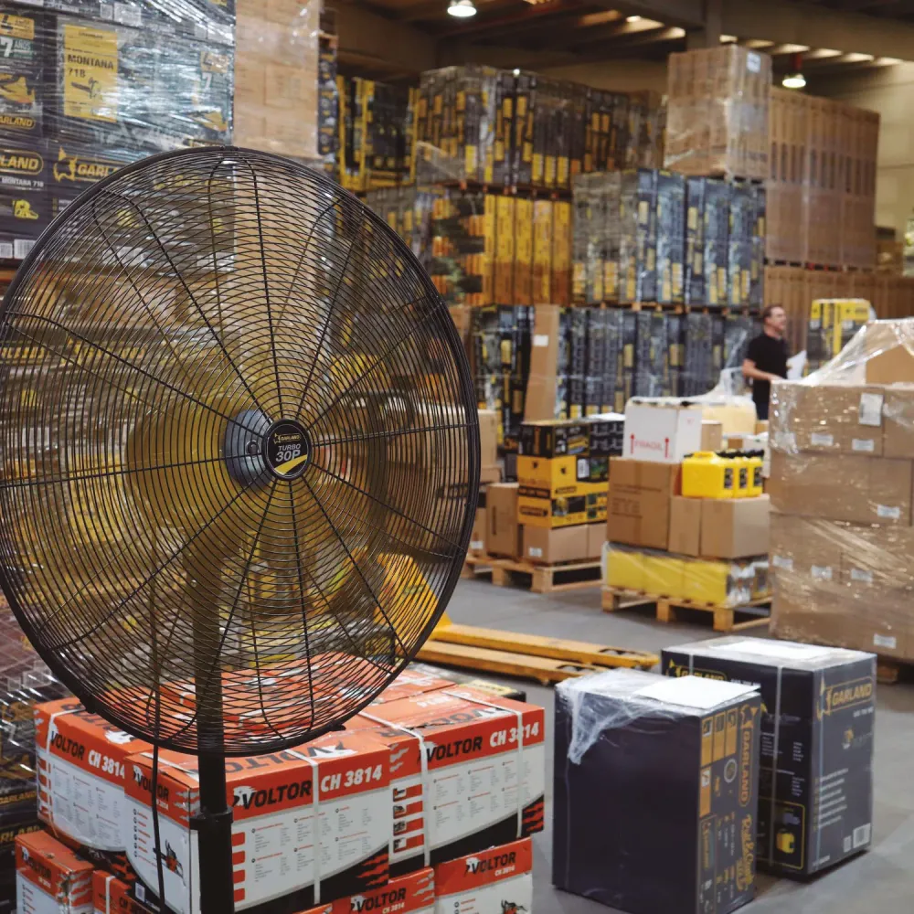 Profesional con Certificación Ventilador industrial de pie GARLAND Turbo 30P-V23 260W