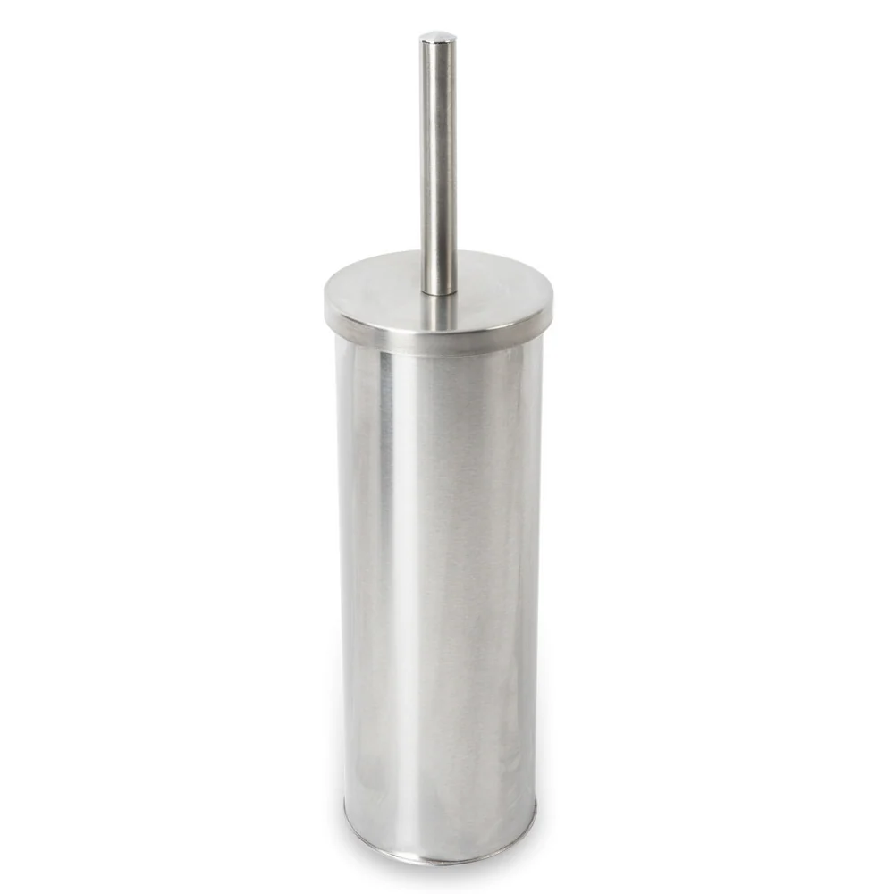 Porta scopino da terra acciaio inox spazzolato linea Blizz Metaform