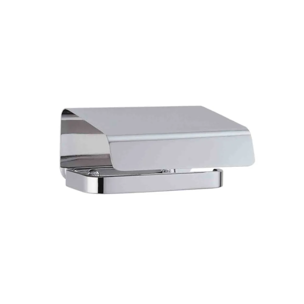 Porta rotolo coperto ottone collezione Time di Colombo Design
