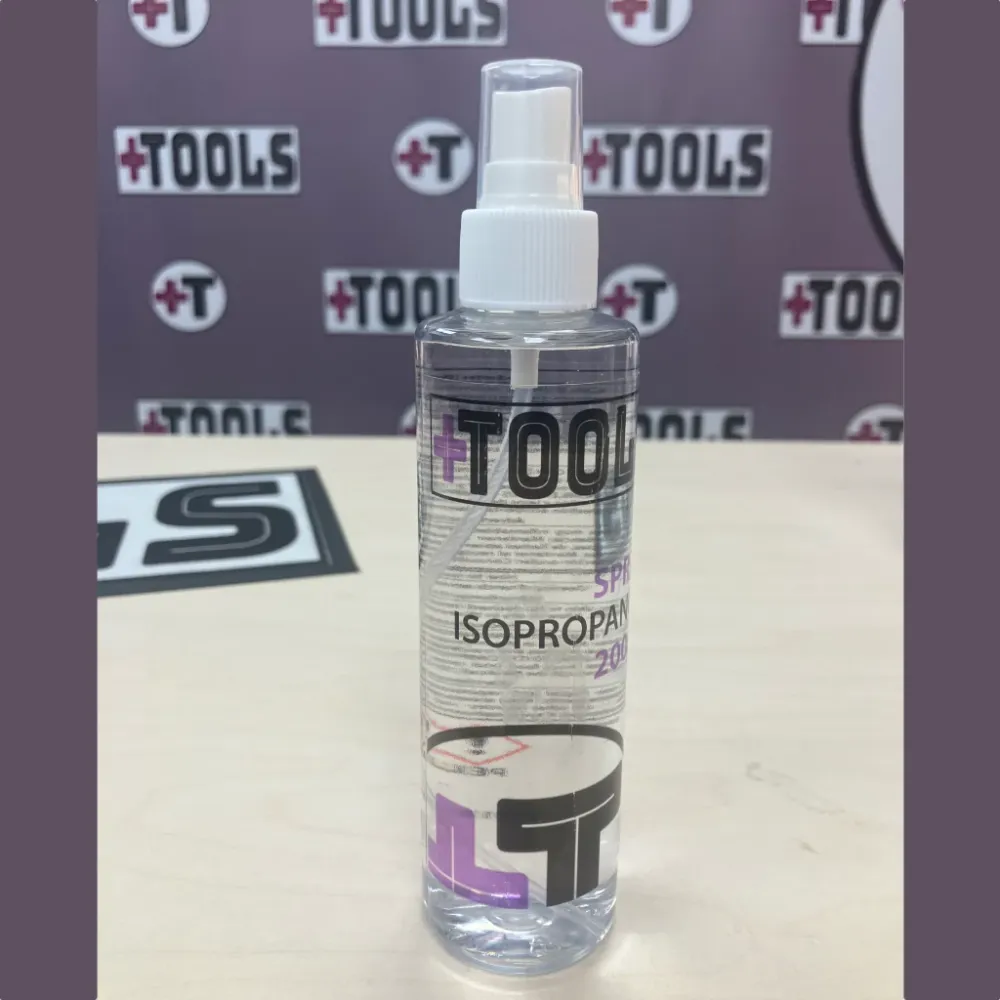 Portaherramientas CNC BOTE DE ISOPROPANOL 200ml. +TOOLS