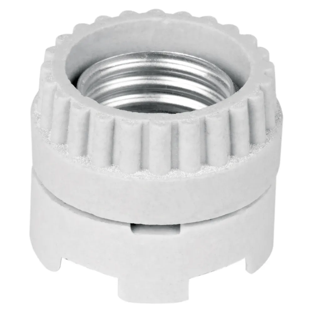 Receptor IR Portalámpara de porcelana, tipo anuncio, Volteck