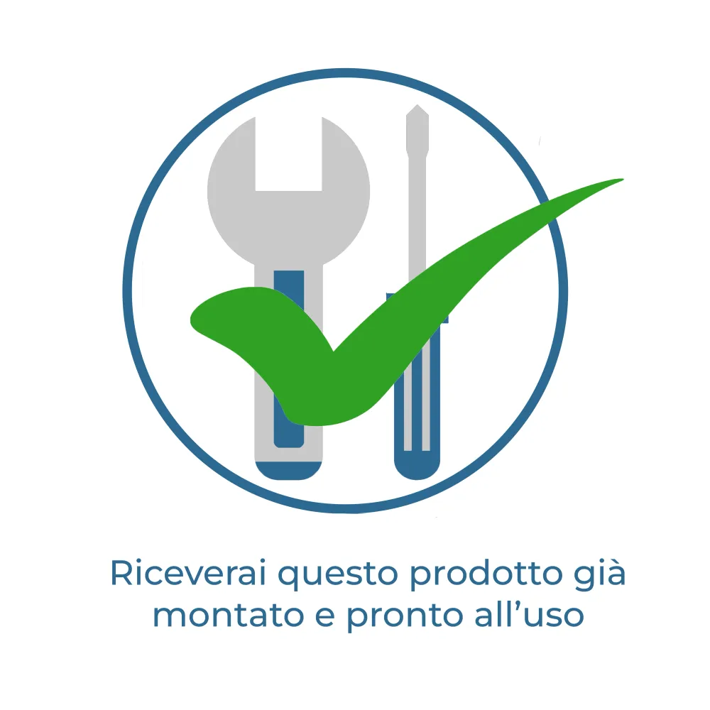 Portarifiuti 8 lt da appoggio Gedy serie Seventy - Blu Petrolio