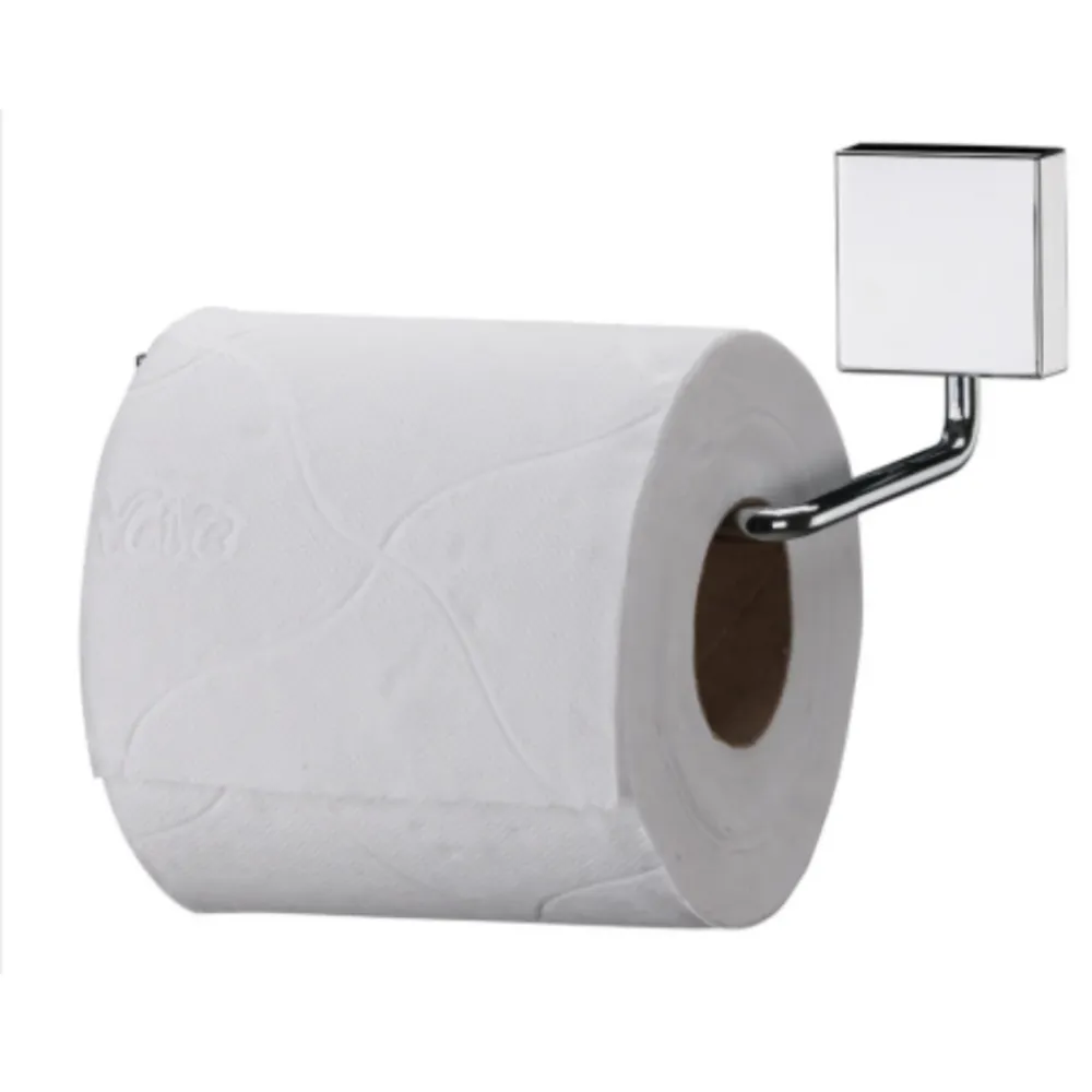 Asiento de Inodoro Portarrollos Inox - 6x12x8 cm