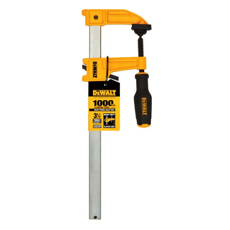 Prensa sargento de 12" de 1000 lb dewalt dwht83265 Fácil Modelado y Tallado
