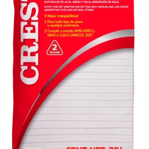CREST ADHESIVO CERAMICO 5000 BLANCO 20KG