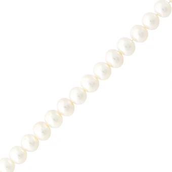 Espuma de Manos PF Perla Cultivada Papa 11-12mm Blanco