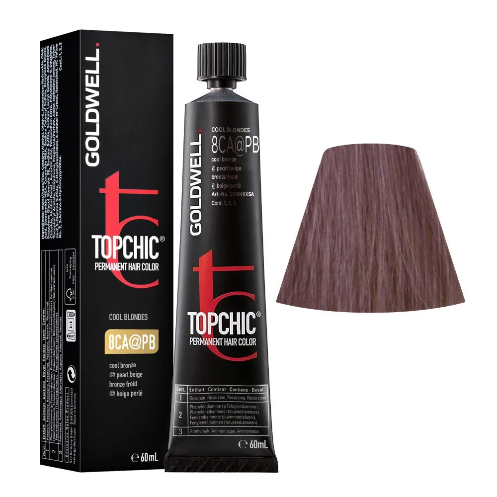 Goldwell - Topchic 8CA@PB Bronce Claro | Marfil Perla 60 ml