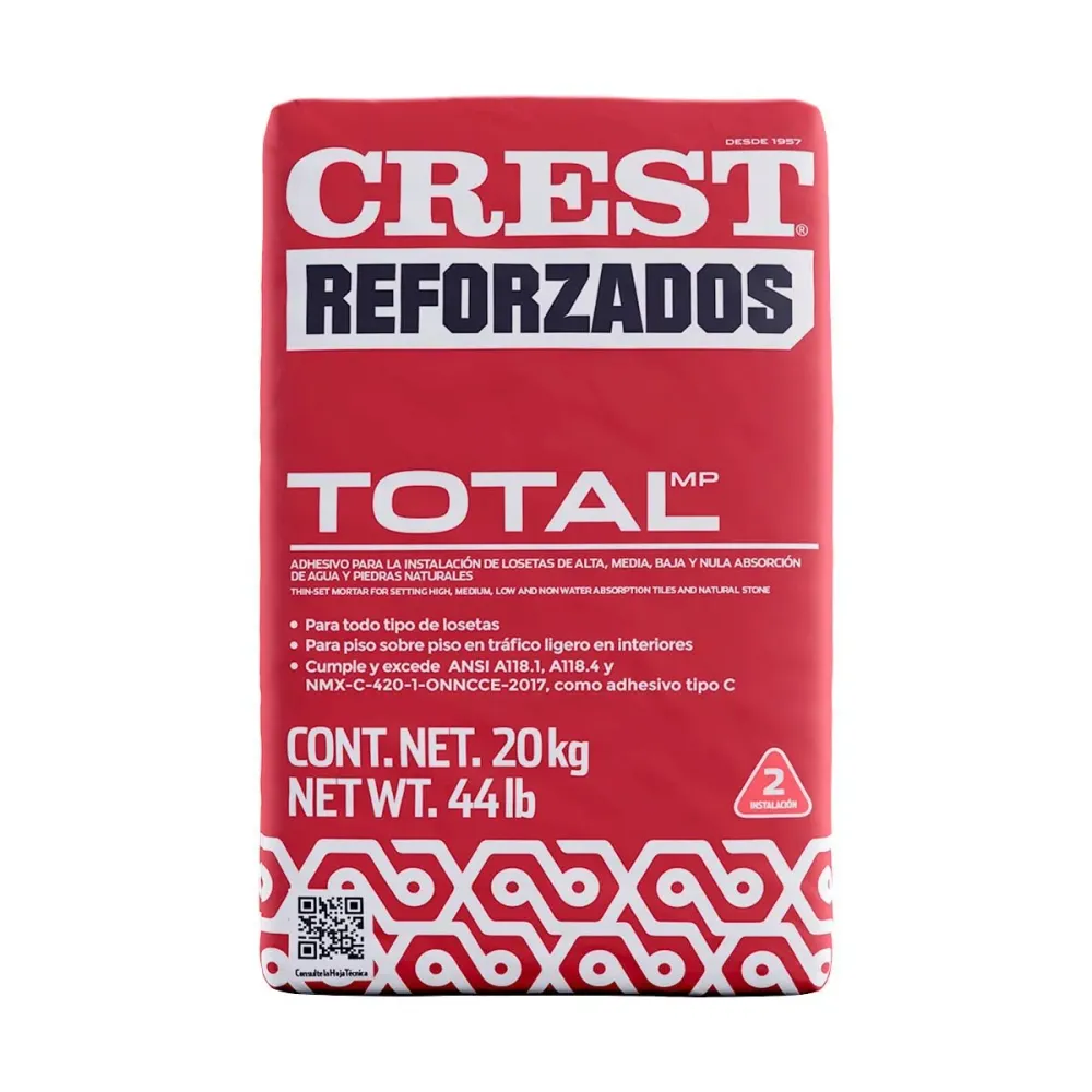 Jabón Líquido Pegazulejo Total Reforzado Crest Blanco de 20kg