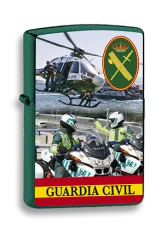 Mechero verde Guardia Civil