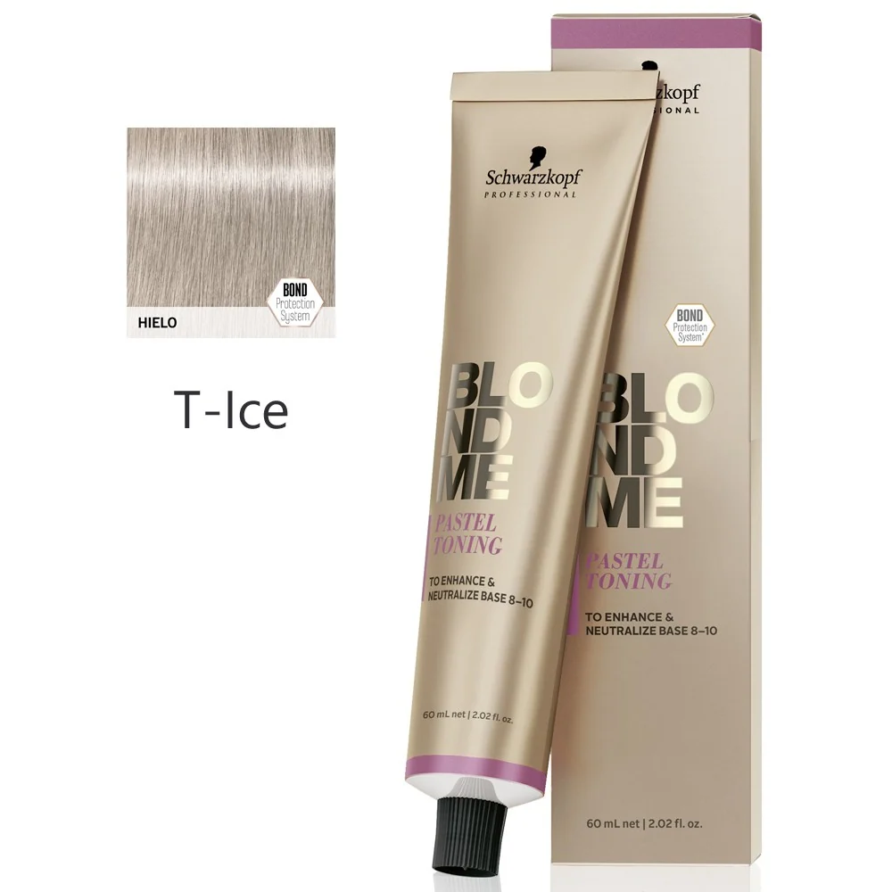 Schwarzkopf - Crema Matizadora Pastel BlondMe T-Ice 60 ml en Bidón de 5 Litros