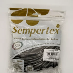 Silk Gris Medianoche 24" (Bolsa 10pzs) Sempertex