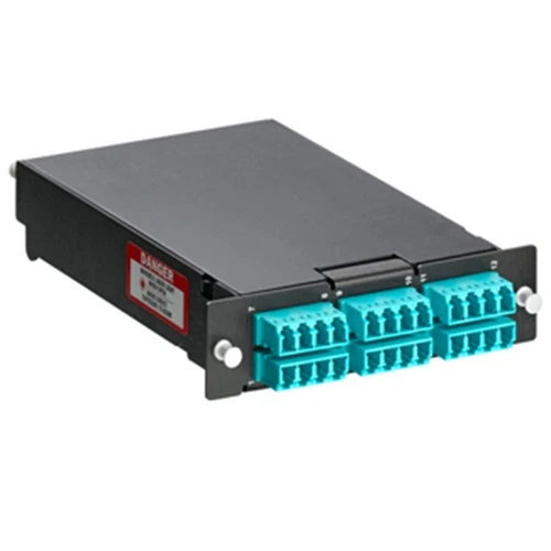 Leviton 24 Fiber Pigtail Fusion Splice Module Aqua SPLCS-24A con 5 ños de Garantí