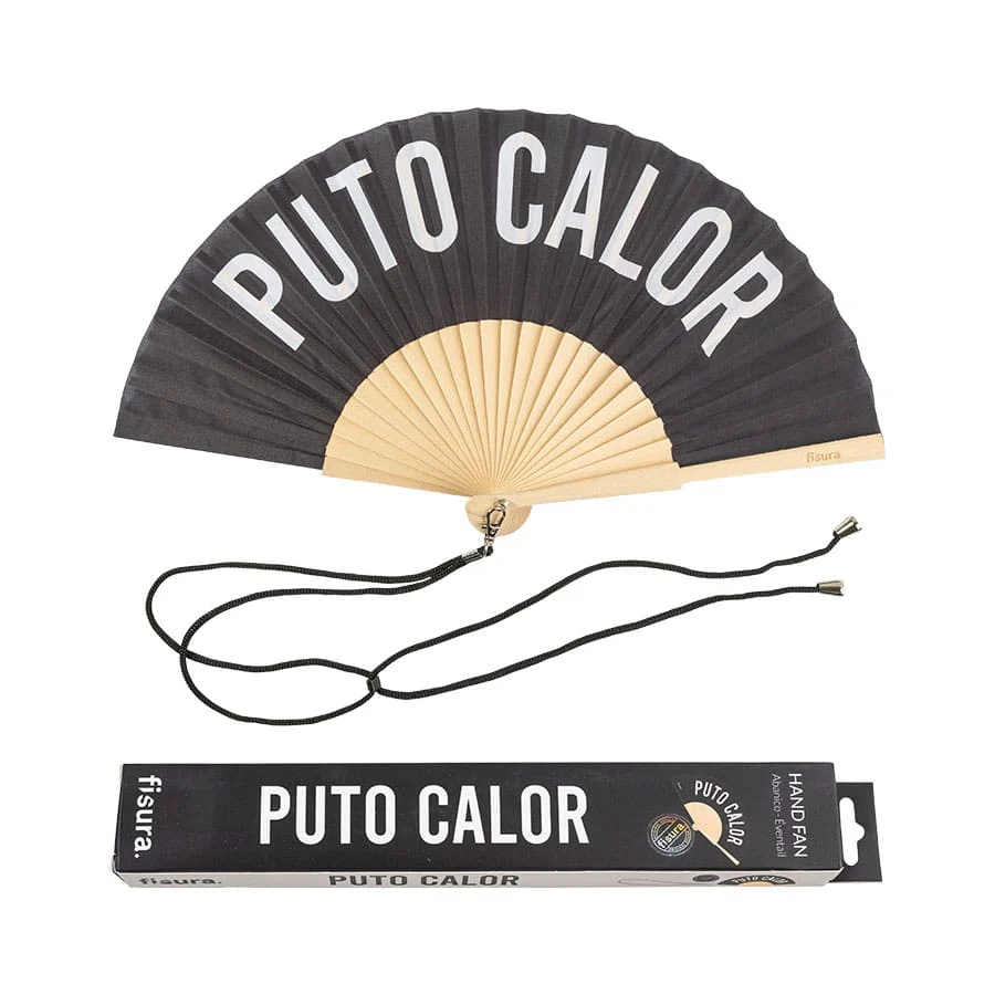 Conducto de Ventilación Abanico "Puto calor" negro