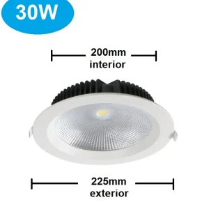DOWNLIGHT LED 30w 2700K