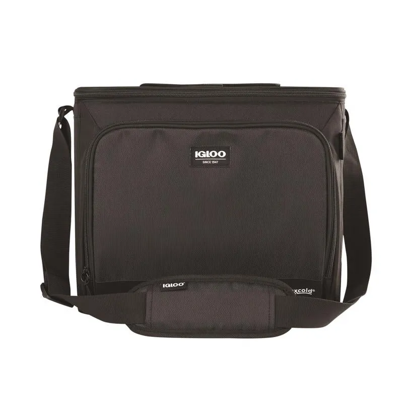 Bolsa térmica para almuerzo Igloo MaxCold Black con capacidad para 28 latas