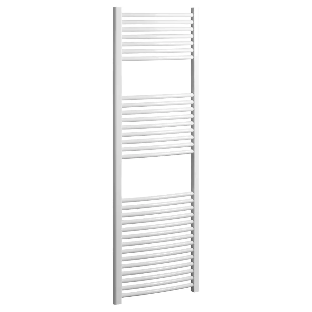 Termoarredo scaldasalviette Lazzarini Sanremo curvo 1420x500 interasse 450 bianco