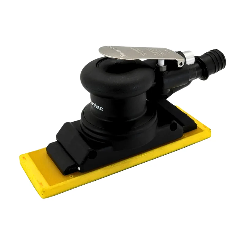 Lijadora neumática en línea 10mm Diá. 2-3/4" X 8" Almohadilla Aspiración Central | WS-118