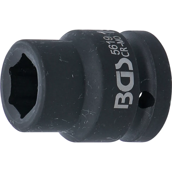 Carretilla Hidráulica LLAVE DE VASO DE IMPACTO HEXAGONAL | 3/4" | 19 MM