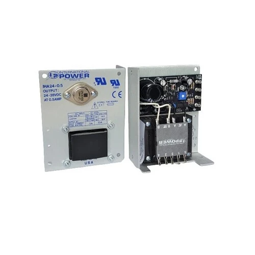 Linear Regulated Power Supplies 24V-0.5A Output Volts/Amps IHA24-0.5