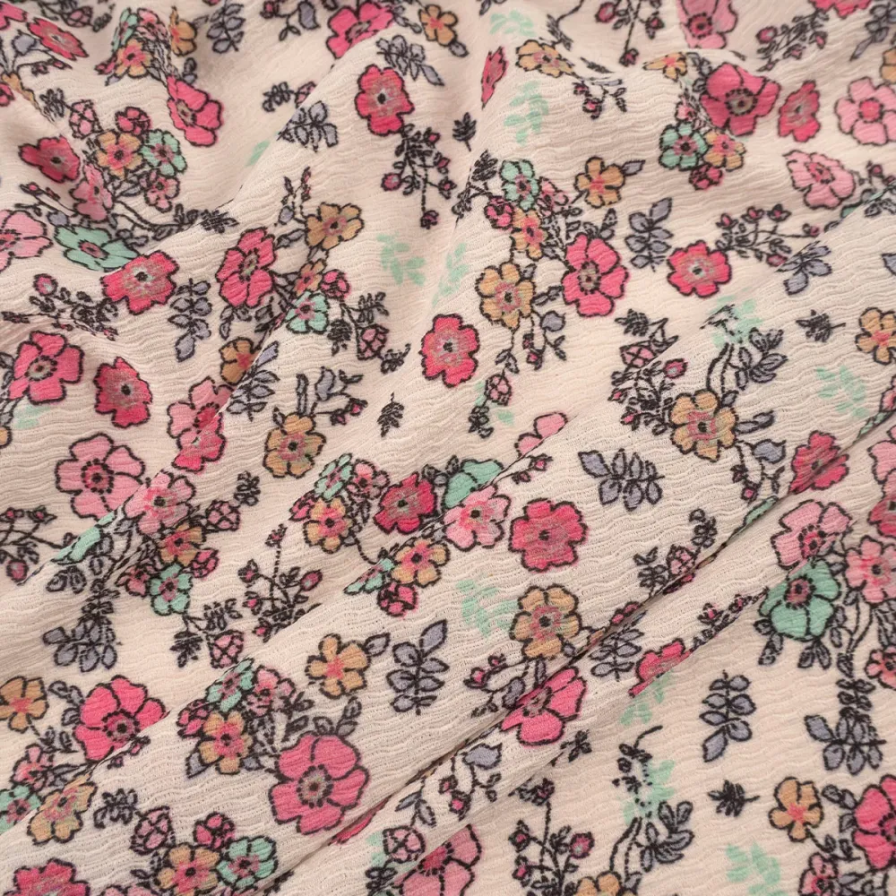 DRAPE ESTAMPADO BLANCO PAPIRO | 2 Capas | Blanco