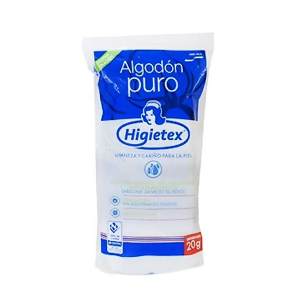 Algodon Higietex Zigzag X20Gr Munbe (Certificación EN 166)