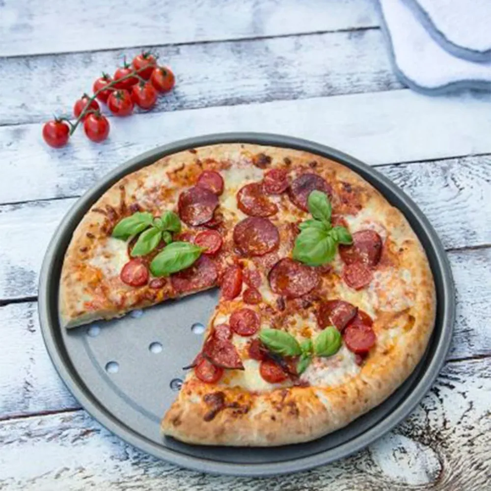 Polea de Acero Baker & Salt® Non-Stick Pizza Pan