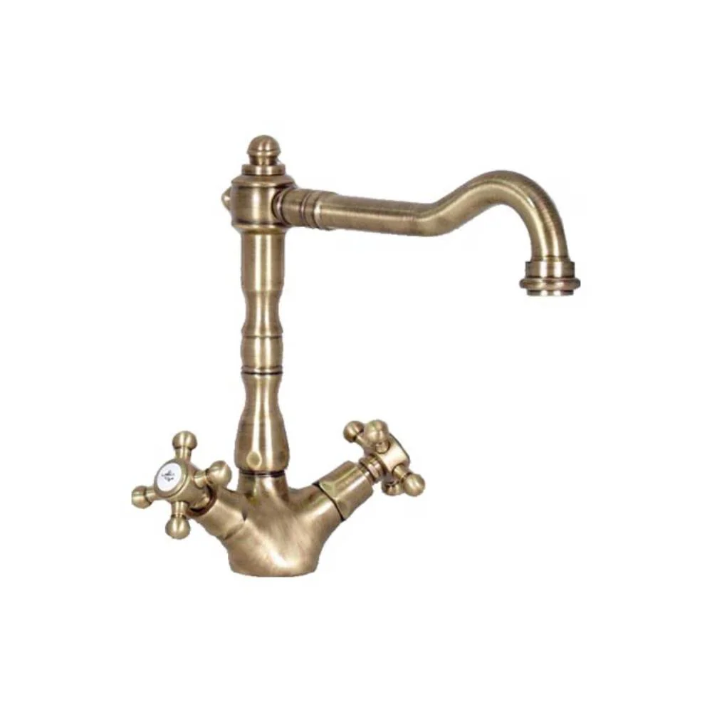 Grupo monoforo fregadero serie Belinda modelo FBLV180BR bronce Paffoni