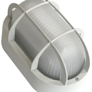 7440GLED APLIQUE LED OVAL GRIS REJ 6W 4000K IP44