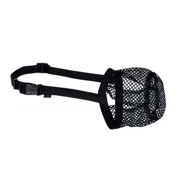 Trixie Protector Ingestas Peligrosas, Poliéster,S–M, Negro | Resistente Ácidos |