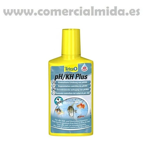TETRA PH/KH PLUS 250ml aumento de los valores de PH/KH de Alta Estabilidad