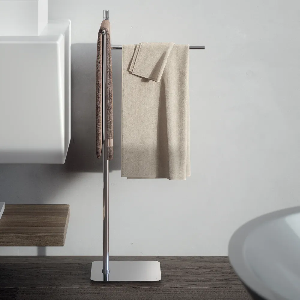 Piantana porta asciugamani Artù di Gedy - Cromato