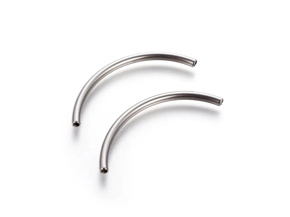 Tubo Curveado Beads, Inoxidable Steel
