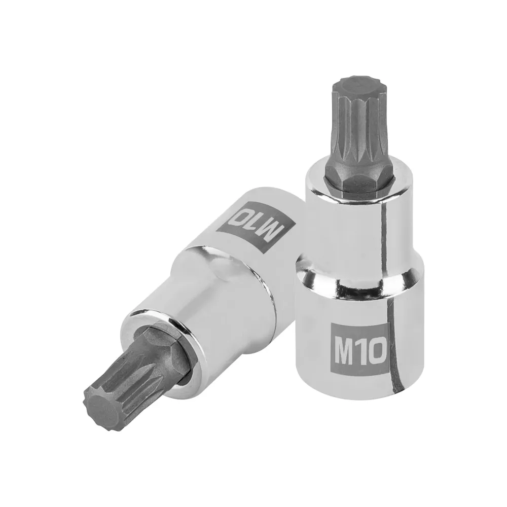 Dado punta corta bristol M10x55mm, cuadro 1/2' de Acero Inoxidable