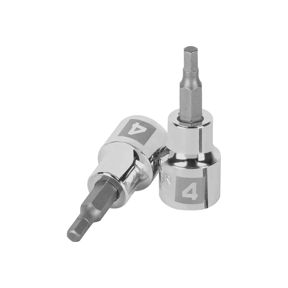 DADO 3/8' PUNTA HEXAGONAL METRICA 4MM Velocidad 400.000 RPM