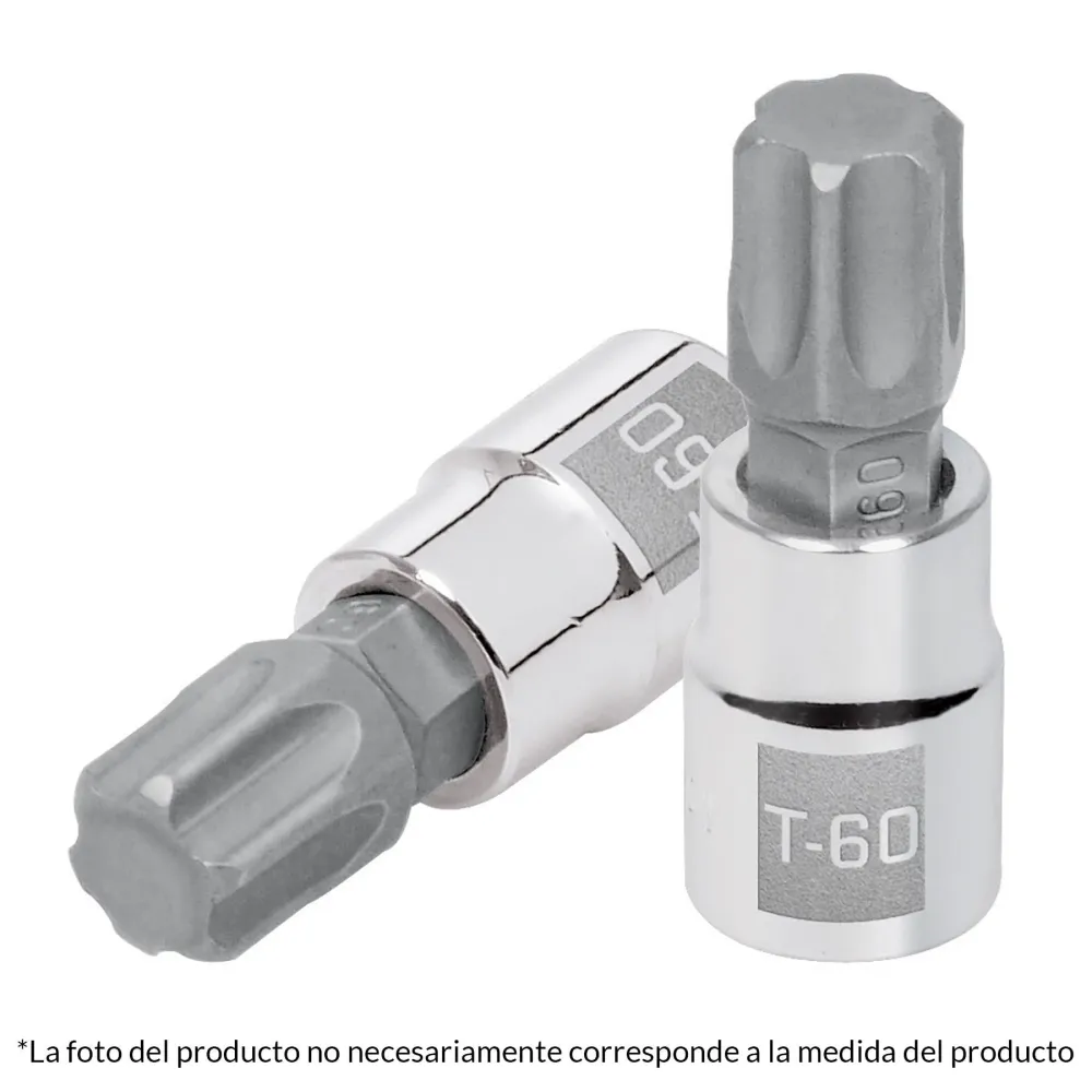 Dados punta torx, cuadro 3/8", t-27 con Garantí del Fabricante