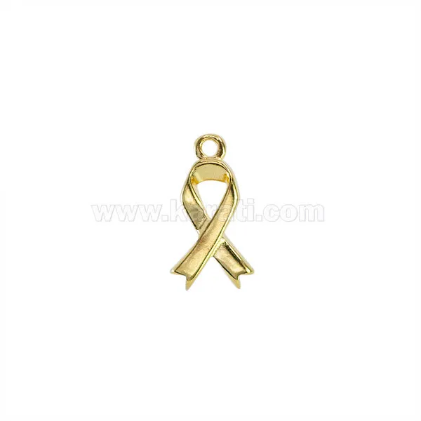 Dije Chapa Simbolo Mono Cancer 19.4x10.2mm Dorado Luminoso