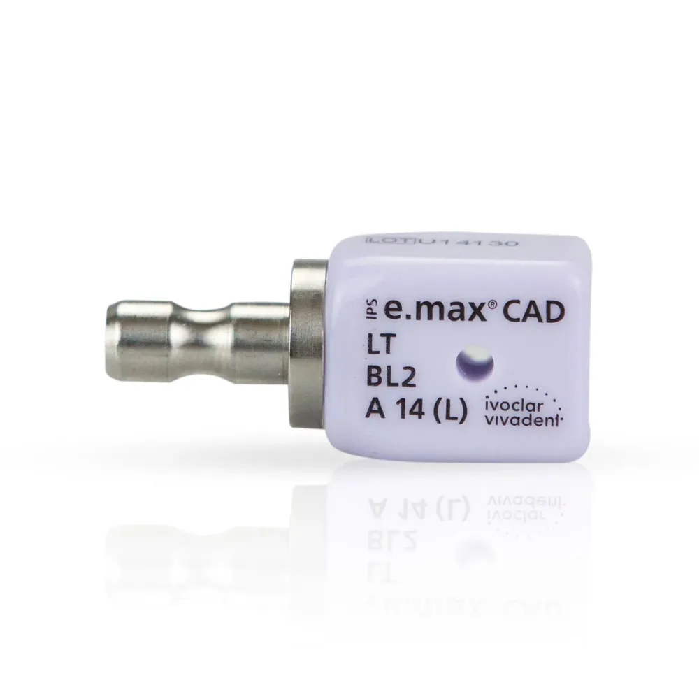 IPS E-max Cad Cerec Implant LT A14 (L) compatible con Impresora CR