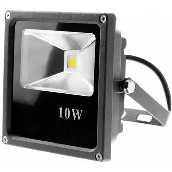 Jwj reflector led normal c-10w e-100w calida (Tamaño 35 x 43 cm)