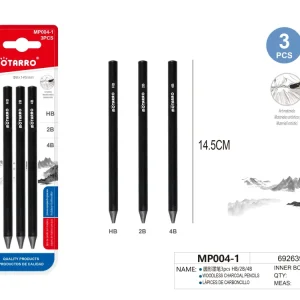 LAPICES DE CARBONCILLO 3271-13pcs HB/2B/4B