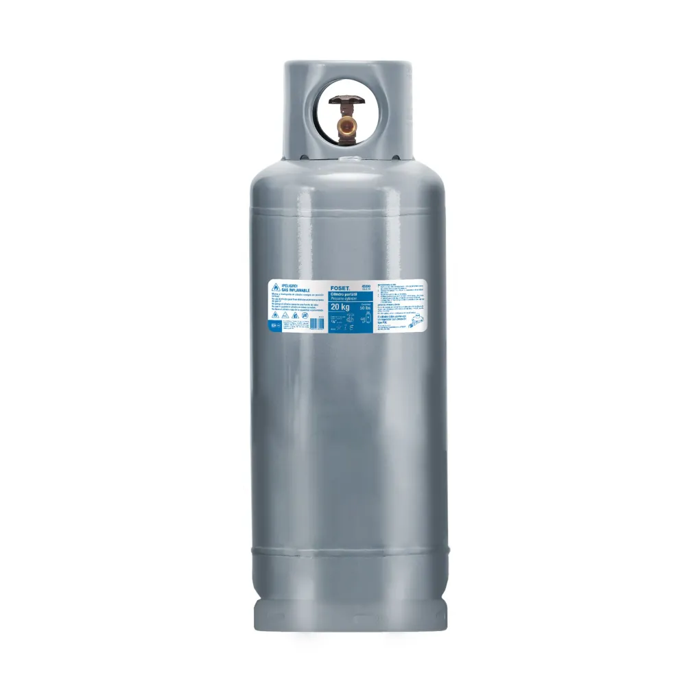 Revelador de Rayos X Cilindro portátil para gas LP, 20kg (44lb) Foset