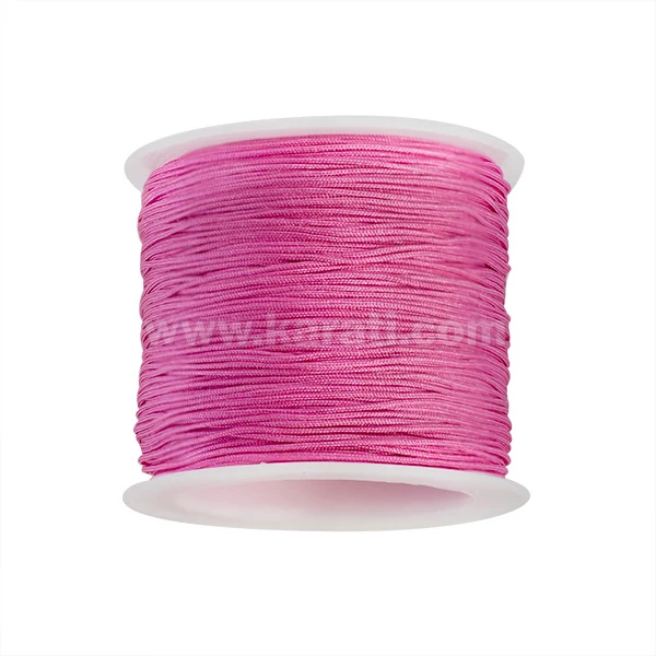 Sistema de Almacenamiento de Imágenes Hilo Poliester Redondo 0.65mm Rosa Luminoso