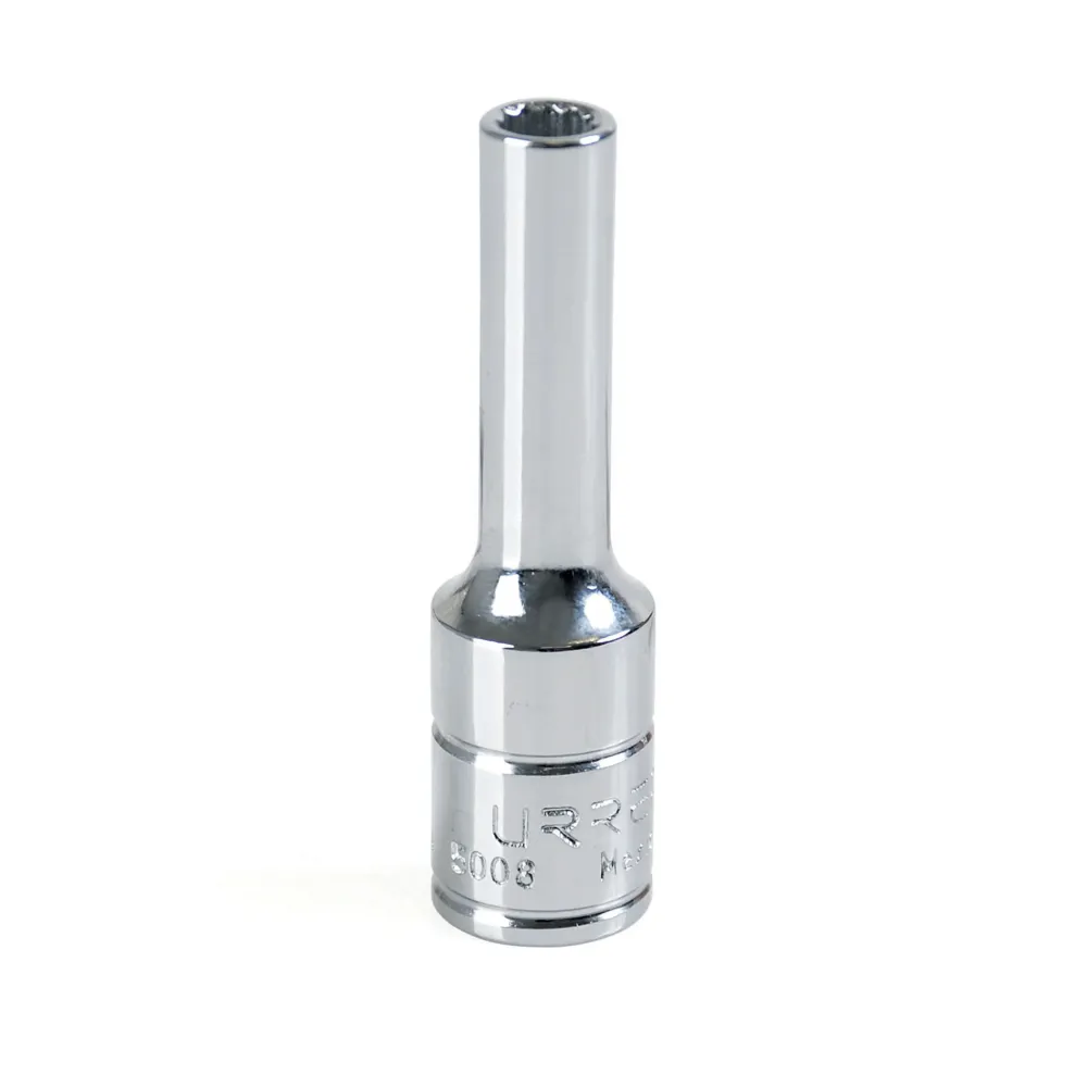 Dado de 12 Puntas Extenso Cromado 7/16" Cuadro de 3/8" Urrea 5014