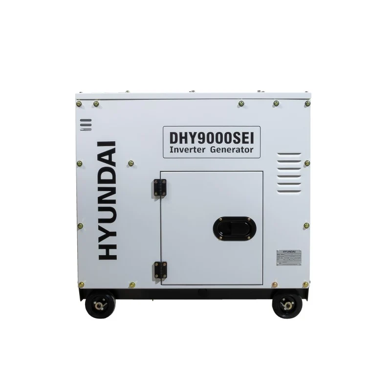 De Acero Inoxidable Generador inverter insonorizado DHY9000SEi HYUNDAI
