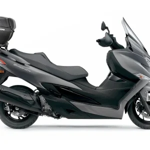 Fijaciones Shad Top Master Suzuki Burgman 400 (2017-) con Pistola de Remachar